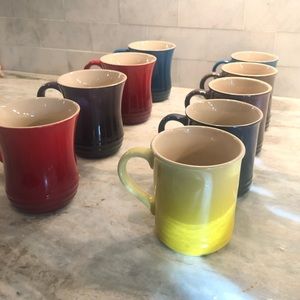 Le Creuset tea and coffee mugs!